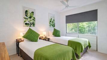 2 bedrooms, desk, iron/ironing board, free WiFi