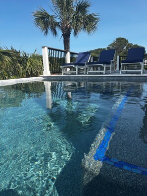 A heated pool - The Lookout - Private Pool - New Build (Folly Beach)