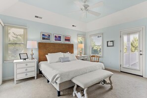 House, Multiple Beds, Balcony, Partial Ocean View (MARY AVENUE 101) | 4 bedrooms, individually decorated, individually furnished - Mary Avenue 101 (Dewey Beach)