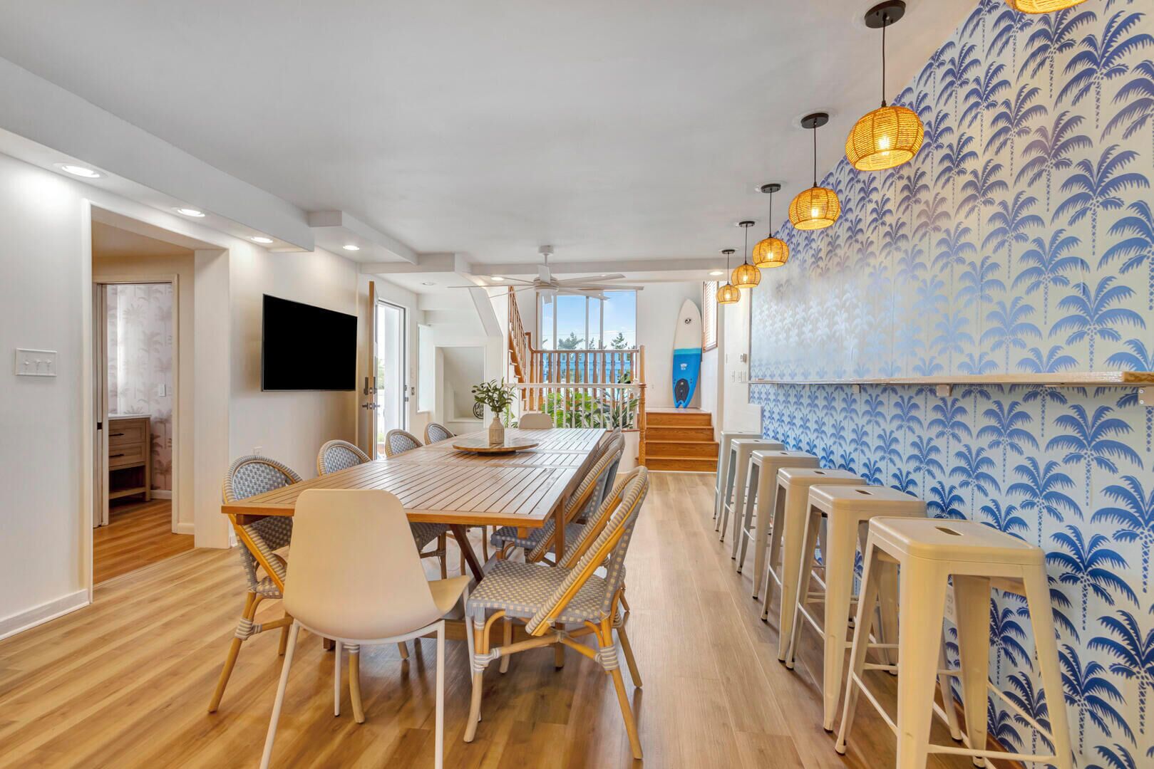 House, Multiple Beds, Patio, Partial Ocean View (SAULSBURY STREET 10) | Dining