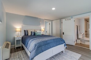 Lejlighed - 1 queensize-seng med sovesofa - køkken - udsigt til have (BALTIMORE AVENUE 49 #2) | 1 soveværelse, individuelt design, individuel indretning