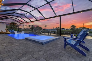 Piscine chauffée