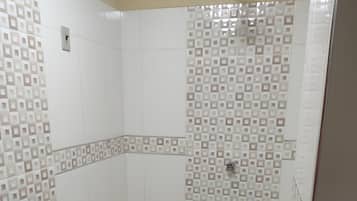 Towels, soap, toilet paper