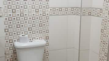 Towels, soap, toilet paper