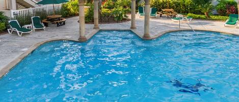 Piscine chauffée