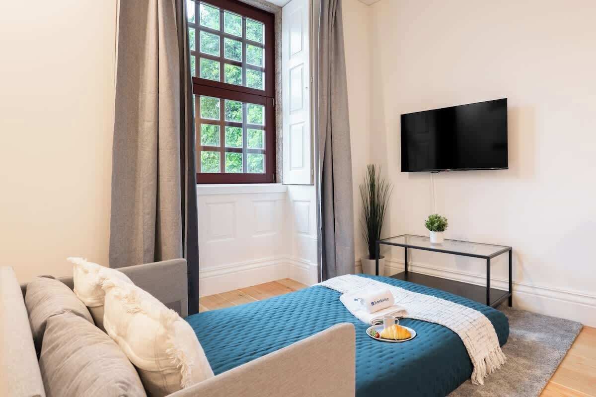 1 室のベッドルーム、旅行用ベビーベッド、WiFi (無料)、ベッドシーツ