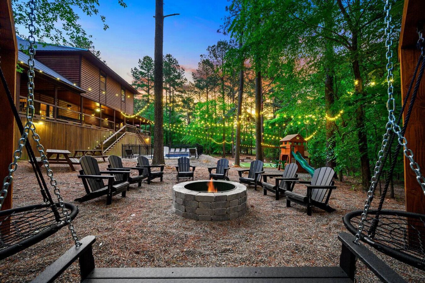 Overnattingsstedets uteområder