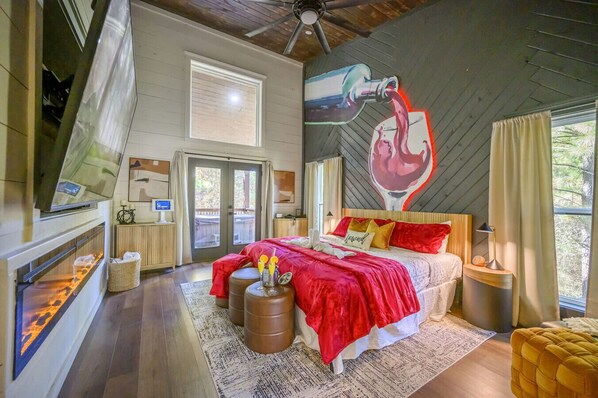 1 chambre, fer et planche à repasser, accès au Wi-Fi (inclus)