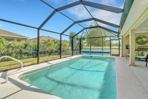 Piscine chauffée