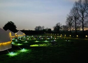 Espace banquet en plein air