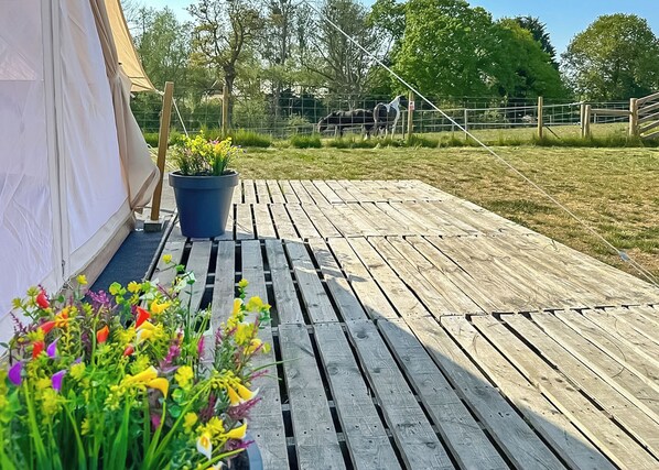 Overnattingsstedets uteområder