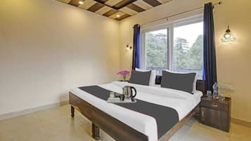 Kamar Double Deluks, pemandangan gunung | Kedap suara dan Wi-Fi gratis