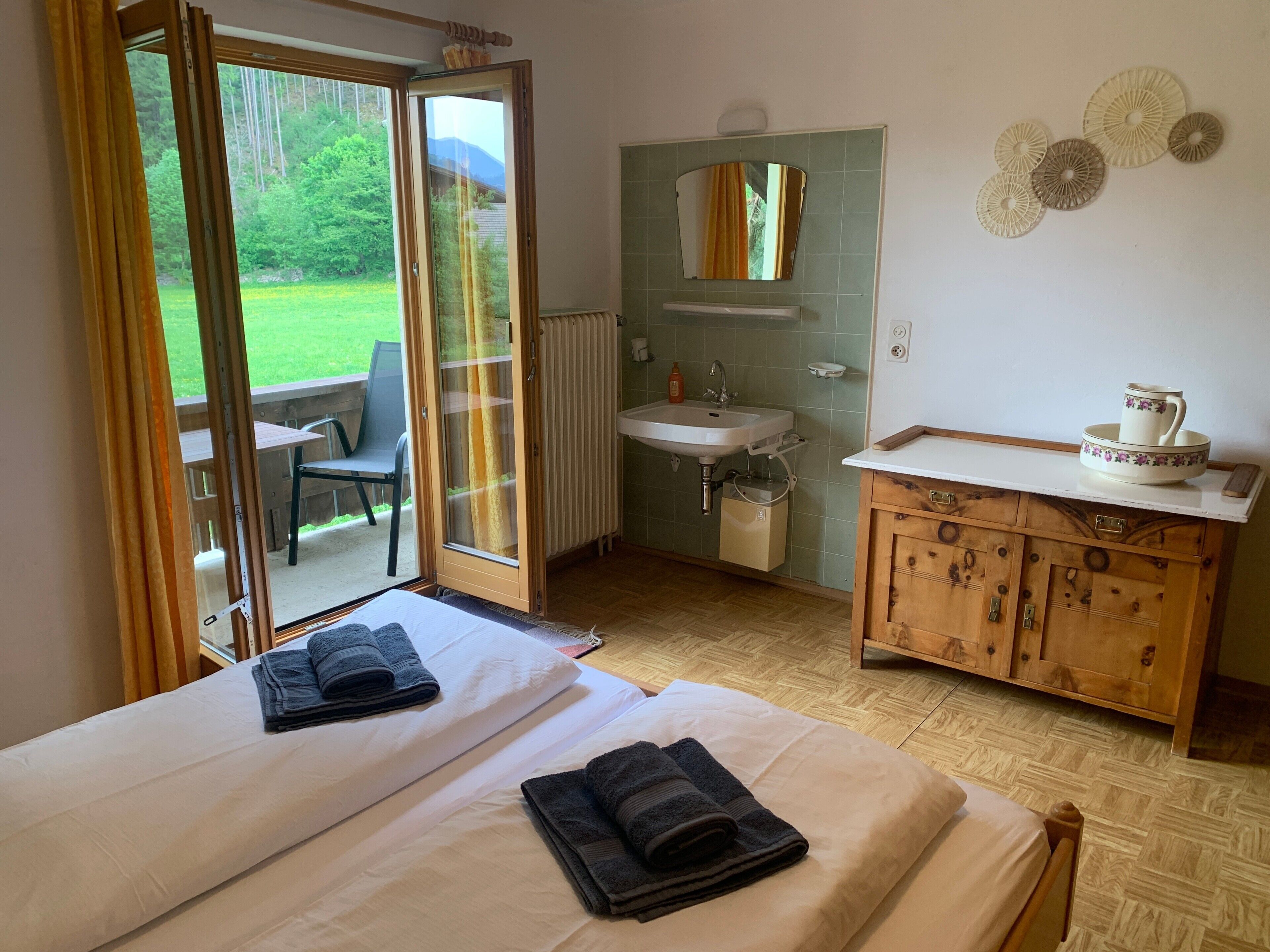 2 Schlafzimmer, Bügeleisen/Bügelbrett, kostenloses WLAN, Bettwäsche