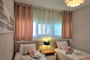 2 Schlafzimmer, Bügeleisen/Bügelbrett, kostenloses WLAN, Bettwäsche