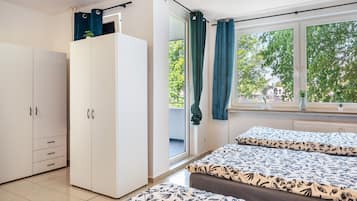 1 Schlafzimmer, kostenloses WLAN, Bettwäsche