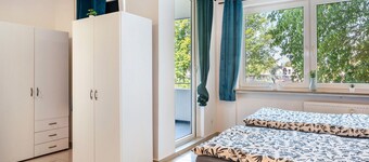 Appartamento 'Mk Apartments Delmenhorst 1' con balcone e Wi-Fi