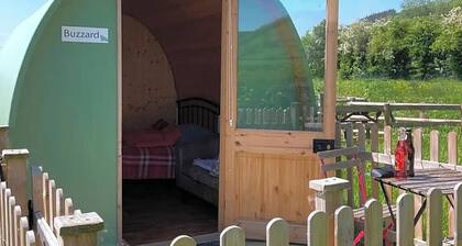 Green Dragon and Kitchen Pod - Sleeps 2 & Parking