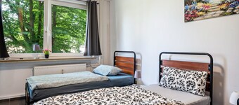 Appartement 'Mk Delmenhorst 4 - Vrij' met Balkon en WiFi
