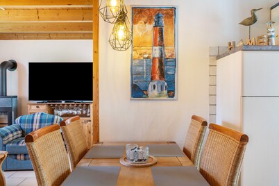 Holiday Home 'Hafenblick' with Private Terrace, Private Garden and Wi-Fi