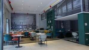 Sitteområde i lobbyen