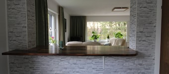 Holiday Apartment 'Möhneblick' with Shared Garden, Balcony and Wi-Fi