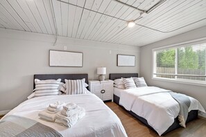 2 chambres, fer et planche à repasser, Wi-Fi, literie fournie