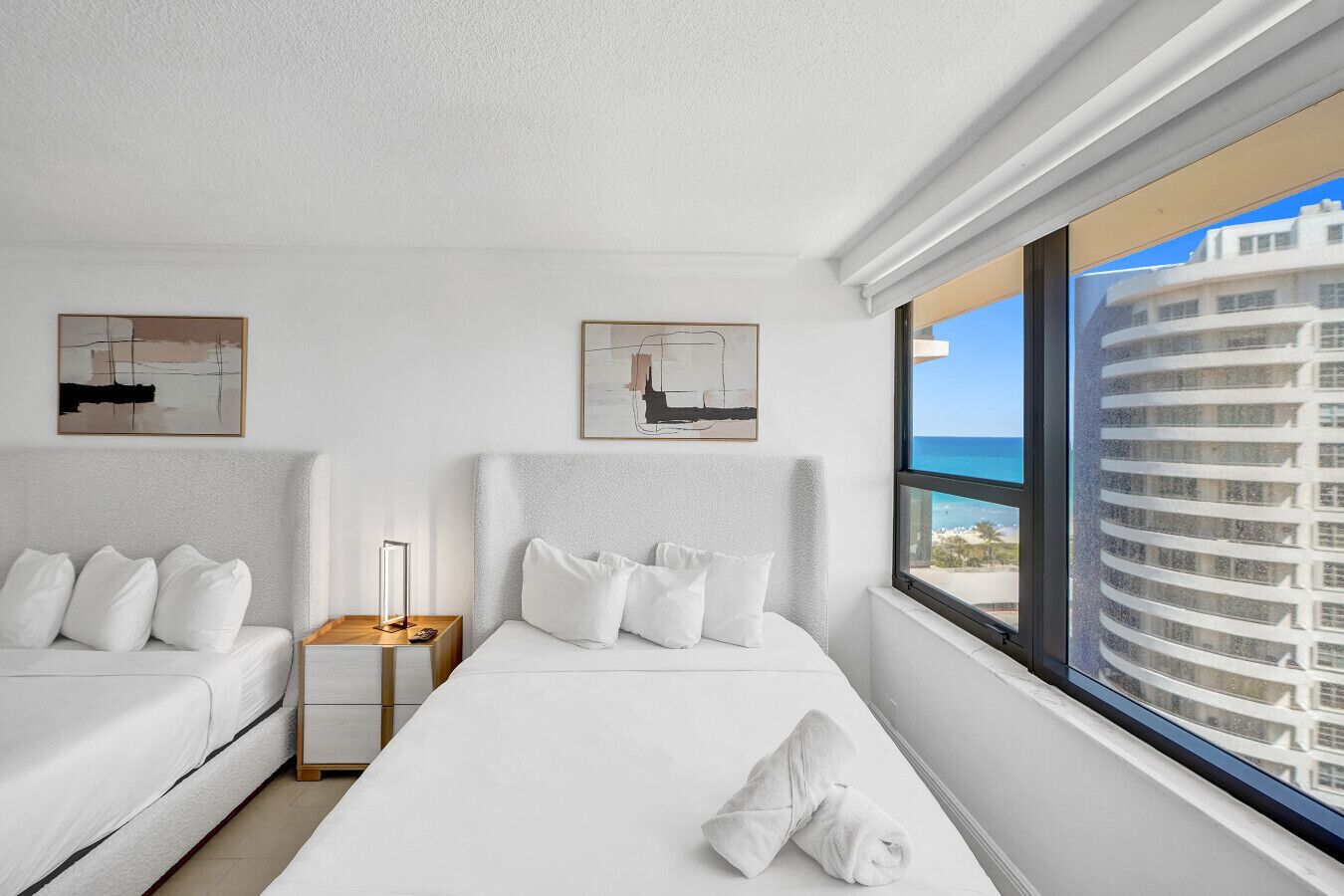 2 soverom, strykejern/-brett, reiseseng for barn og wi-fi (inkludert)