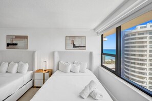 2 bedrooms, iron/ironing board, travel crib, free WiFi