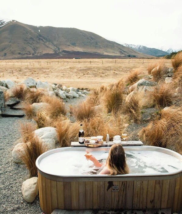 Baignoire à remous extérieure