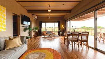 Premium Villa, Ocean View | Living room