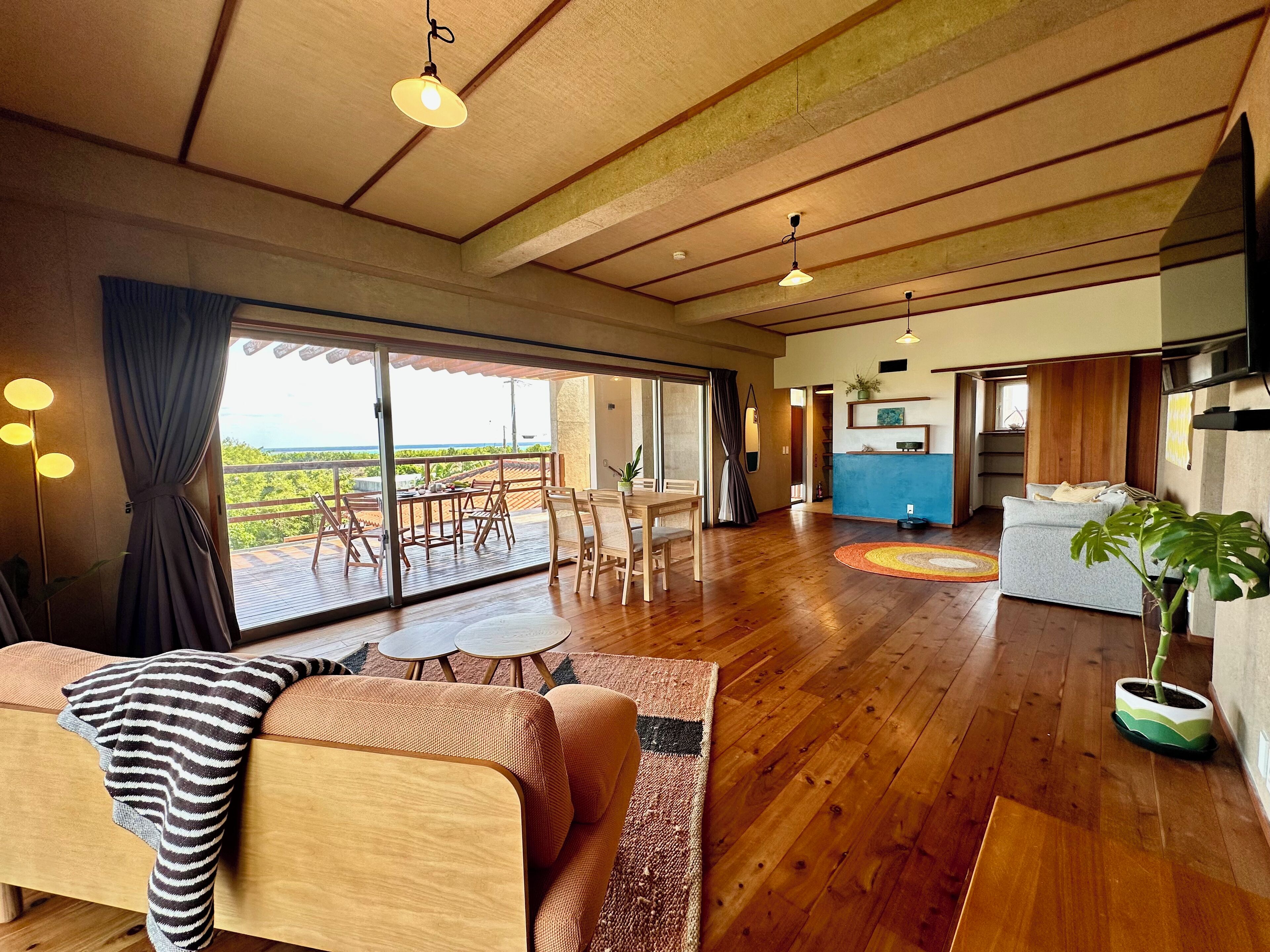 Villa Premium, vistas al mar | Sala de estar