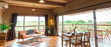 Premium Villa, Ocean View | Living room