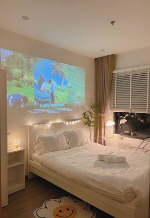 Egyptian cotton sheets, premium bedding, pillow-top beds - Vinhomes Grand Park Luxury Apartments  (Ho Chi Minh City)