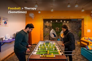 Sitteområde i lobbyen