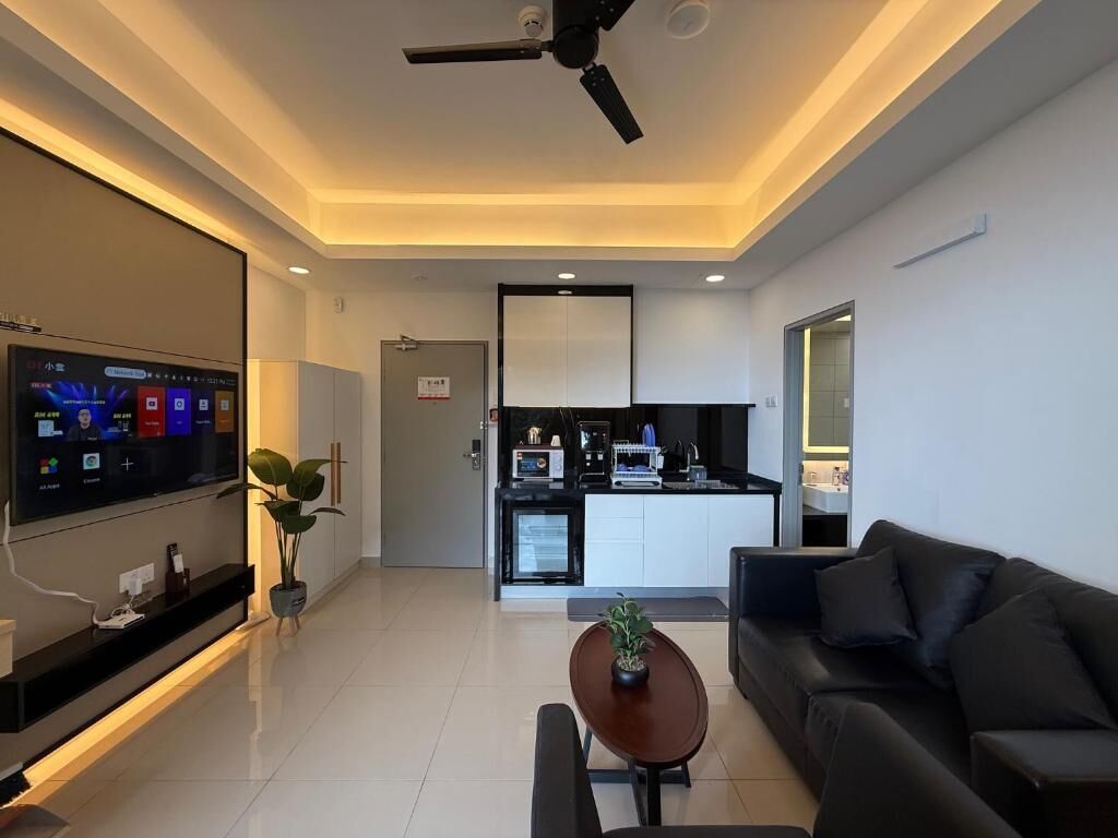 Studio, balkon | Woonruimte