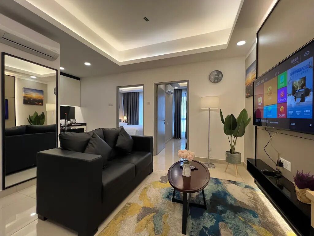 Familiekamer, 2 slaapkamers (Small) | Woonruimte