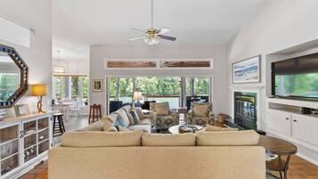 Smart TV, books, offices