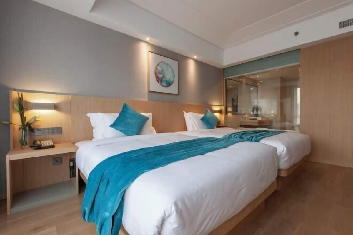 1 chambre, coffres-forts dans les chambres, bureau, draps fournis