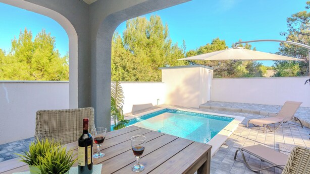 Terrace/patio - Holiday home Stjepanovic (Vir)