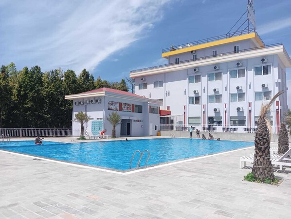 Façade de l’hébergement