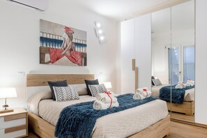 2 dormitorios, tabla de planchar con plancha, wifi y ropa de cama