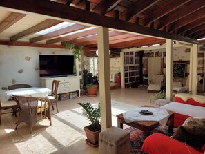 Maison, 2 chambres, fumeur, piscine privée | Intérieur