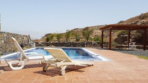 Maison, 2 chambres, fumeur, piscine privée | Piscine