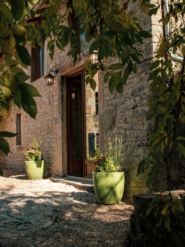Rustic French Barn with Pool for Families. Perfect for Outdoor Adventures