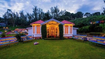 Voorkant van accommodatie