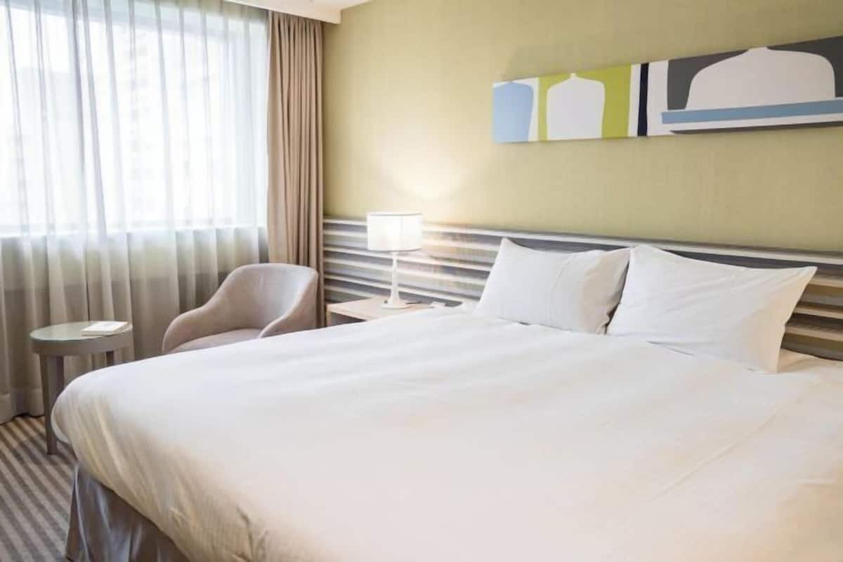 1 slaapkamer, een bureau, gratis wifi, beddengoed