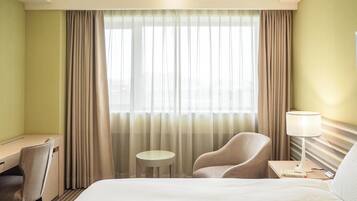 Quarto casal superior | Escrivaninha, quartos à prova de som, Wi-Fi de cortesia, roupa de cama