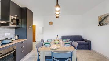 Appartement Standard, 1 chambre, balcon (La Dolce Laveno, Balcony Apartment) | Cuisine privée