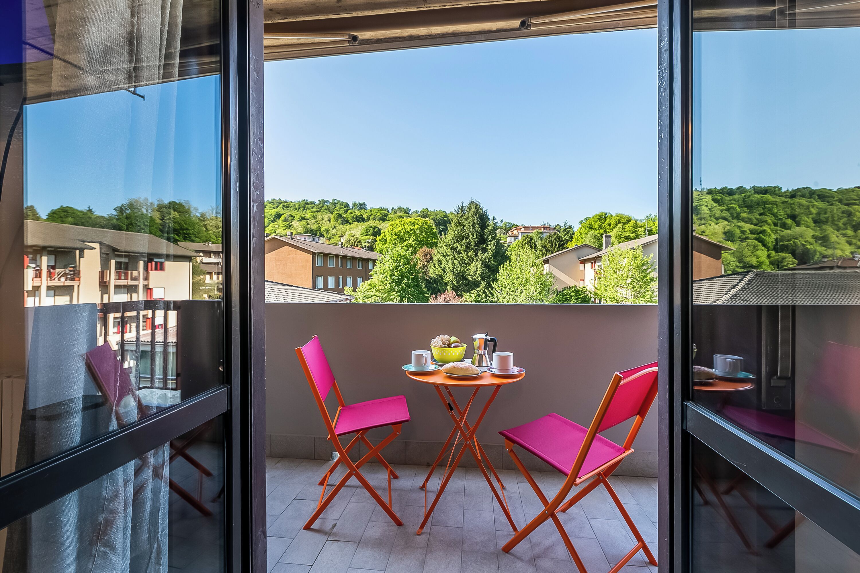 Departamento estándar, varias habitaciones (La Dolce Laveno) | Restaurante al aire libre