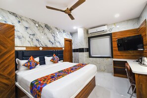 Chambre Deluxe | Draps en coton égyptien, literie de qualité supérieure